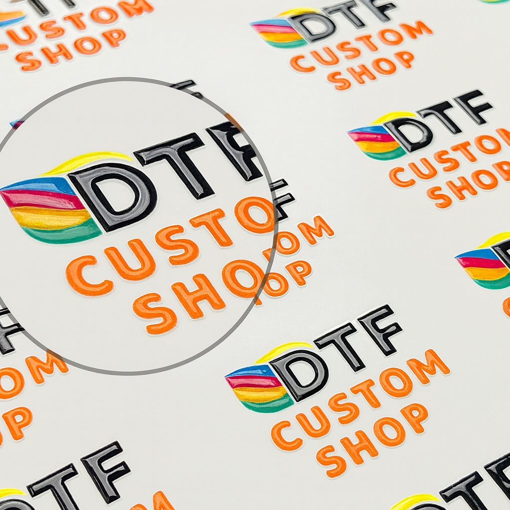 Custom UV DTF A4 Stickers Sheet – Waterproof | Scratch-Resistant | Premium Peel & Stick Printing in Pakistan