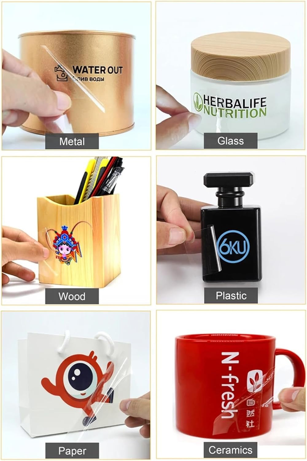 Custom UV DTF A4 Stickers Sheet – Waterproof | Scratch-Resistant | Premium Peel & Stick Printing in Pakistan